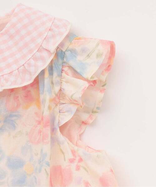 sense of wonder(センスオブワンダー)の「ミルキーブロッサムワンピース(ワンピース・キッズ・ピンク/ブルー・80cm/110cm/100cm/90cm/130cm/120cm)」の9枚目の写真