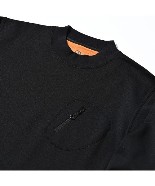 g-stage(ジーステージ)の「●g-stage●温熱保温機能 ストレッチ モックネックカットソー(Tシャツ/カットソー・メンズ・ブラック/グリーン・46/48/50)」の8枚目の写真