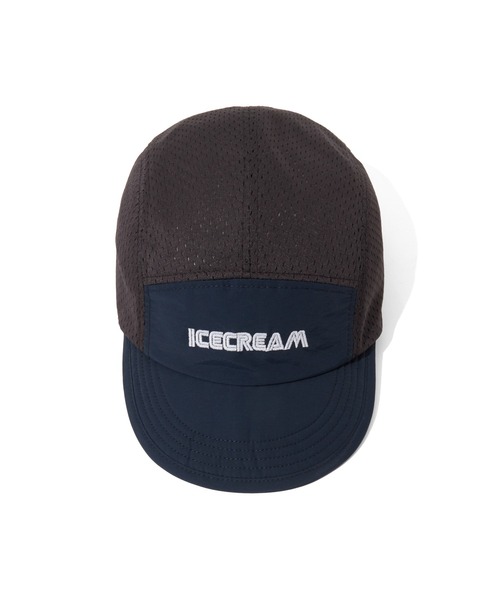 ICECREAM(アイスクリーム)の「SIDE MESH NYLON CAP(キャップ・メンズ・ネイビー/ブラック/グレー・ONE SIZE)」の5枚目の写真