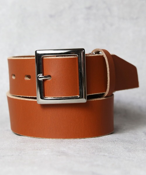 8(eight)(エイト)の「38mmギャリソンベルト 姫路産レザー使用 日本製(ベルト・メンズ・ブラウン・FREE)」の1枚目の写真