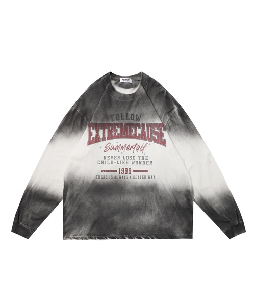 mushwear（マッシュウェア）の「グラデーションロンT（Tシャツ/カットソー・メンズ・ホワイト・MEDIUM/SMALL/X-LARGE/LARGE）」の12枚目の写真