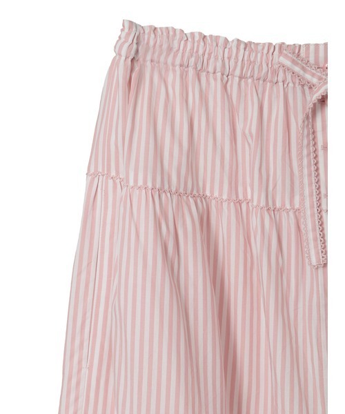 PINK HOUSE（ピンクハウス）の「リボンいっぱいストライプスカート（スカート・レディース・ネイビー/レッド/ピンク/ブラック・フリー）」の9枚目の写真