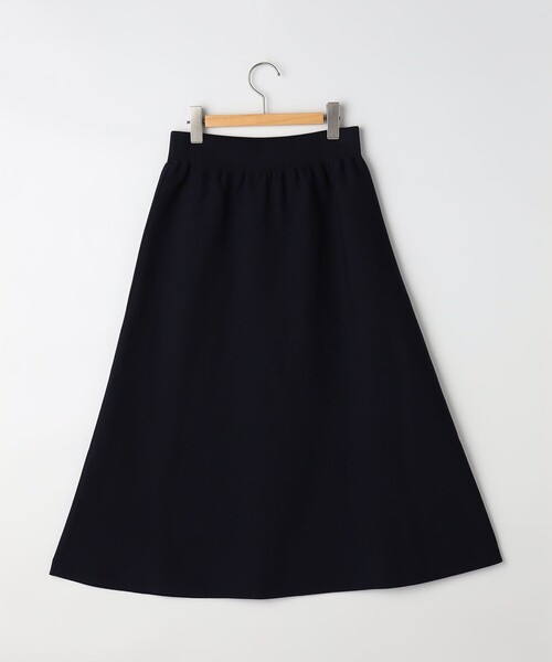 NOLLEY’S Sophi(ノーリーズソフィ)の「《手洗い可能/セットアップ対応》Aラインニットスカート(スカート・レディース・ダークネイビー/オフホワイト・38)」の3枚目の写真