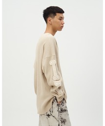 DISCOVERED（ディスカバード）の「BONE CROCHET WAFFLE CUTSEWN（Tシャツ/カットソー）」