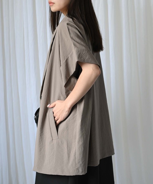 model：H157 着用サイズ：M