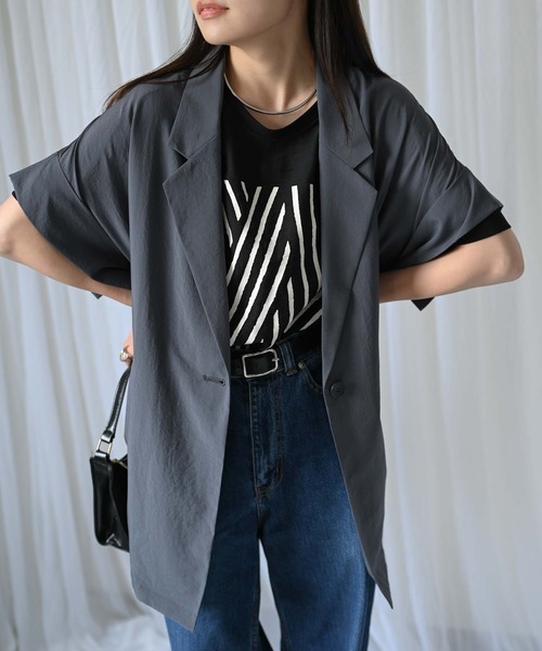 model：H157 着用サイズ：M