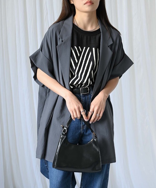 model：H157 着用サイズ：M
