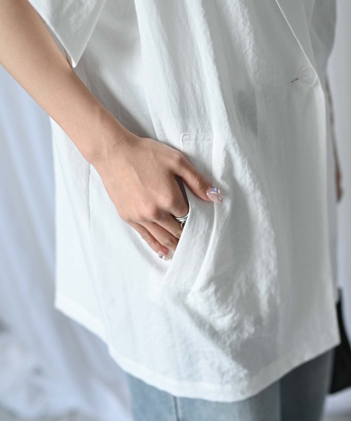 model：H157 着用サイズ：M