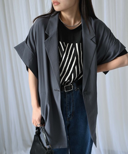 model：H157 着用サイズ：M