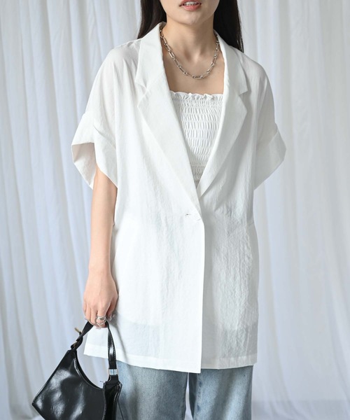 model：H157 着用サイズ：M
