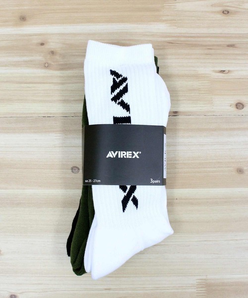 AVIREX(アヴィレックス)の「AVIREX 3P レギュラー ソックス(ソックス/靴下・メンズ・その他4/その他5/その他3/その他2/その他1・FREE)」の11枚目の写真