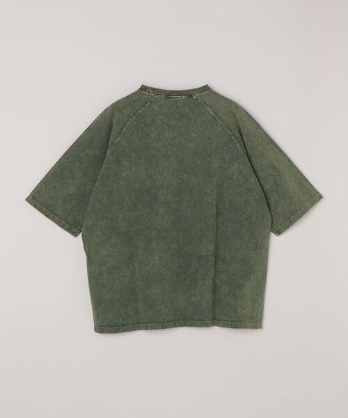 SHIPS any(シップス エニィ)の「【SHIPS any別注】ONEITA: ケミカルウォッシュ リラックス ラグラン Tシャツ(セットアップ対応)◇(Tシャツ/カットソー・メンズ・グレー/オリーブ/ブラック・X-LARGE/LARGE/MEDIUM)」の10枚目の写真