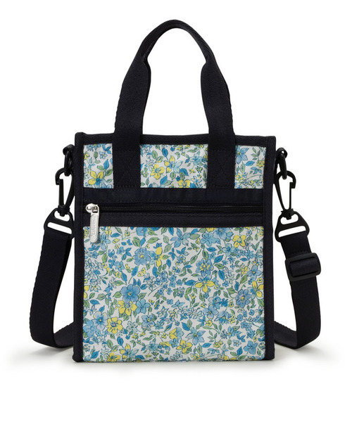 LeSportsac(レスポートサック)の「MINI N/S TOTE タペストリーフラワーブルー(ショルダーバッグ・レディース・その他・FREE)」の1枚目の写真