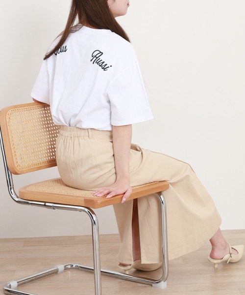 FUNALIVE(ファンアライブ)の「アソート立体ロゴプリントTシャツ 半袖(Tシャツ/カットソー・レディース・ライトグレー/ホワイト系その他/オフホワイト/チャコール/ホワイト・F)」の11枚目の写真
