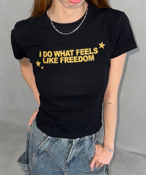 Bamm(バム)の「コンパクトロゴTシャツ(Tシャツ/カットソー・レディース・ネイビー/グレー/ホワイト/ブラック・FREE)」の13枚目の写真