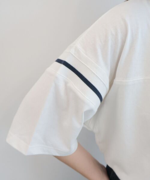 AMERICAN HOLIC(アメリカンホリック)の「【RUSSELL】フットボールTシャツ(Tシャツ/カットソー・レディース・ホワイト・FREE)」の6枚目の写真