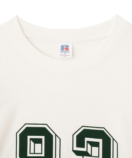AMERICAN HOLIC(アメリカンホリック)の「【RUSSELL】フットボールTシャツ(Tシャツ/カットソー・レディース・ホワイト・FREE)」の14枚目の写真