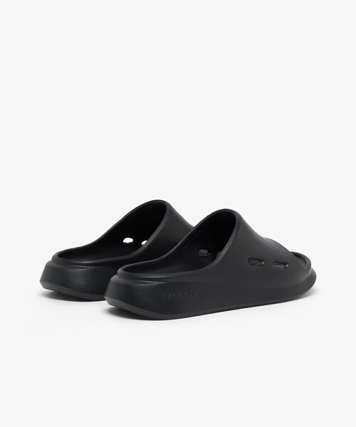 LACOSTE（ラコステ）の「レディース MEDUZ SLIDE 126 1 CFA 軽量 ワイドストラップ厚底スライドサンダル（サンダル・レディース・オフホワイト/ライトピンク/ブラック・24.0cm/25.0cm/23.5cm/22.5cm）」の6枚目の写真
