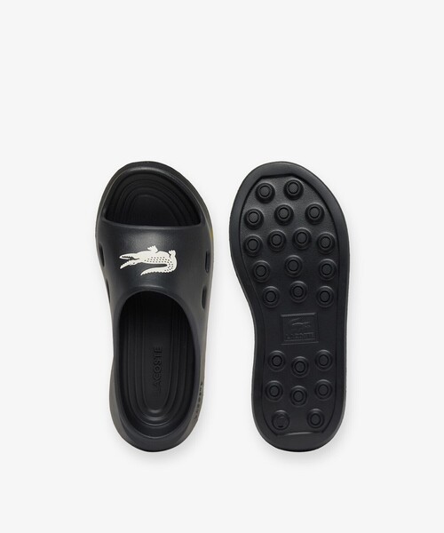 LACOSTE（ラコステ）の「レディース MEDUZ SLIDE 126 1 CFA 軽量 ワイドストラップ厚底スライドサンダル（サンダル・レディース・オフホワイト/ライトピンク/ブラック・24.0cm/25.0cm/23.5cm/22.5cm）」の7枚目の写真