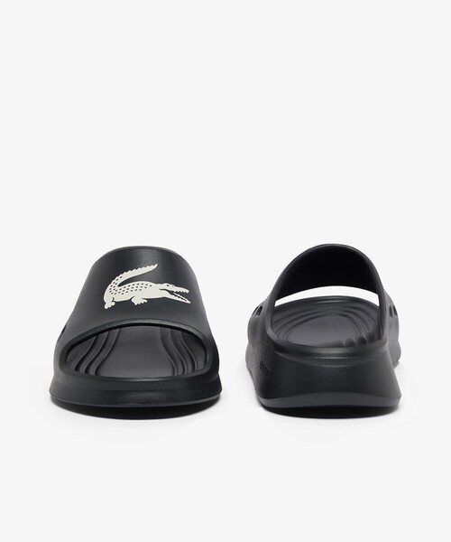 LACOSTE（ラコステ）の「レディース MEDUZ SLIDE 126 1 CFA 軽量 ワイドストラップ厚底スライドサンダル（サンダル・レディース・オフホワイト/ライトピンク/ブラック・24.0cm/25.0cm/23.5cm/22.5cm）」の8枚目の写真