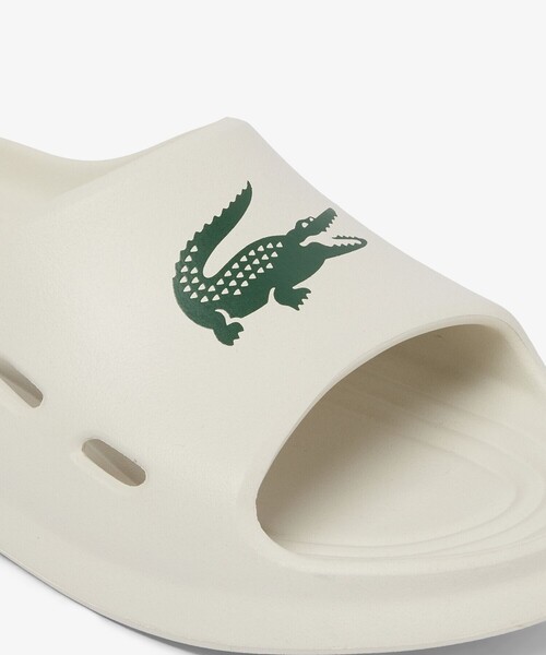 LACOSTE（ラコステ）の「レディース MEDUZ SLIDE 126 1 CFA 軽量 ワイドストラップ厚底スライドサンダル（サンダル・レディース・オフホワイト/ライトピンク/ブラック・24.0cm/25.0cm/23.5cm/22.5cm）」の15枚目の写真