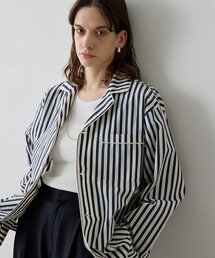 Drawing Numbers（ドローイング ナンバーズ）の「【Drawing Numbers】《セットアップ対応可》ドビーストライプパジャマシャツ（シャツ/ブラウス）」