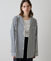 Drawing Numbers（ドローイング ナンバーズ）の「【Drawing Numbers】《セットアップ対応可》ドビーストライプパジャマシャツ（シャツ/ブラウス）」