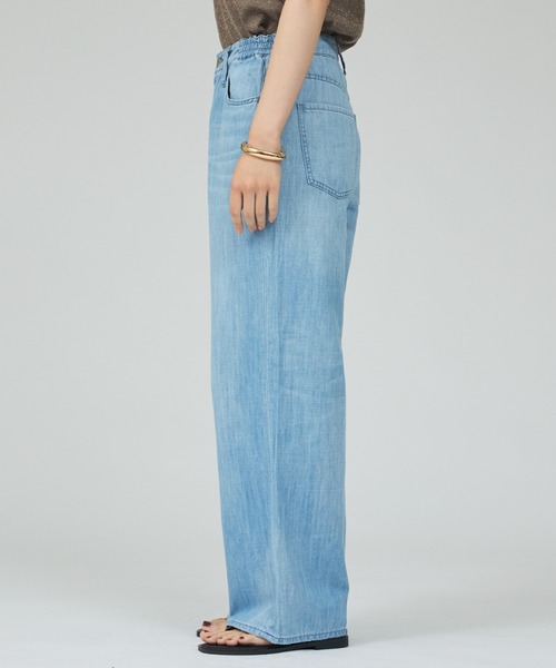Healthy denim(ヘルシーデニム)の「【Healthy denim】Breezy PinkpeperM- easy ストレートデニム(デニムパンツ・レディース・ライトブルー・34/36/38)」の7枚目の写真