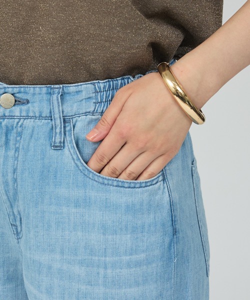 Healthy denim(ヘルシーデニム)の「【Healthy denim】Breezy PinkpeperM- easy ストレートデニム(デニムパンツ・レディース・ライトブルー・34/36/38)」の11枚目の写真
