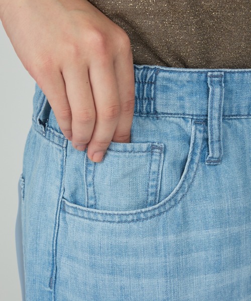 Healthy denim(ヘルシーデニム)の「【Healthy denim】Breezy PinkpeperM- easy ストレートデニム(デニムパンツ・レディース・ライトブルー・34/36/38)」の13枚目の写真