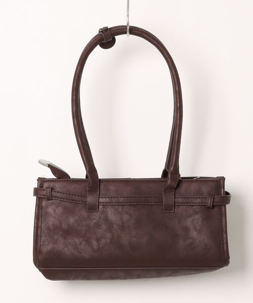 frunco(フランコ)の「ベルト付きナローハンドルBAG(ハンドバッグ・レディース・ブルー/ブラック/ブラウン/ピンク/ホワイト・FREE)」の11枚目の写真