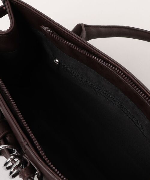 frunco(フランコ)の「ベルト付きナローハンドルBAG(ハンドバッグ・レディース・ブルー/ブラック/ブラウン/ピンク/ホワイト・FREE)」の13枚目の写真
