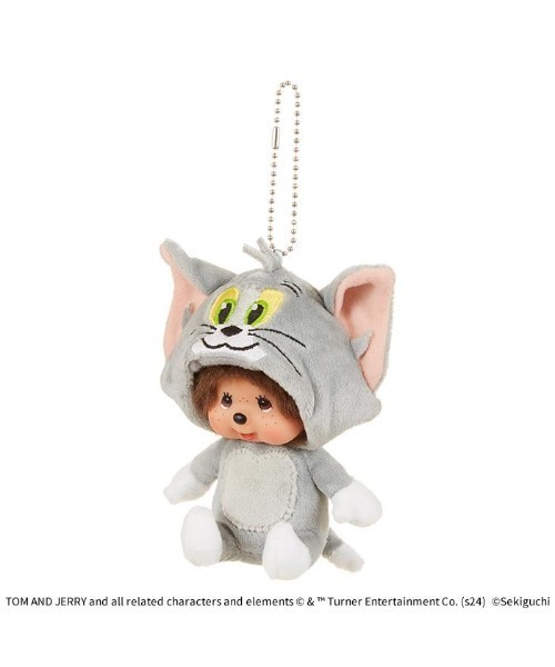 新品 モンチッチ 顔でか ファッションチャーム キーホルダー Monchhichi 】 モンチッチ トムモンチッチ 顔デカSS キーチェーン 26S4