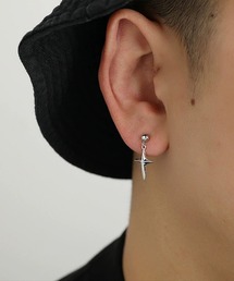【Bz】【456843】シンプルシルバースターピアス(RZ)