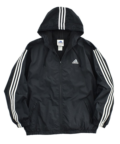 USED】90's adidas ナイロン トラックジャケット（ナイロンジャケット