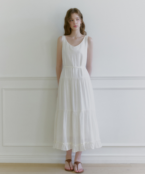 MICANE（ミケーネ）の「ビレルカンカンロングドレス（ワンピース・レディース・クリーム・SMALL/MEDIUM/LARGE/X-LARGE/XX-LARGE）」の5枚目の写真