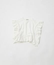 LAATO（ラート）の「frill tee（Tシャツ/カットソー）」