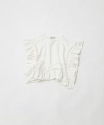 LAATO（ラート）の「frill tee（Tシャツ/カットソー）」