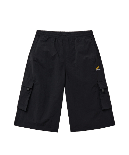 PHYPS MOTORCYCLE(フィップスモーターサイクル)の「Nylon Cargo Bermuda Shorts Black(その他パンツ・レディース・その他・SMALL/MEDIUM/LARGE/X-LARGE)」の1枚目の写真