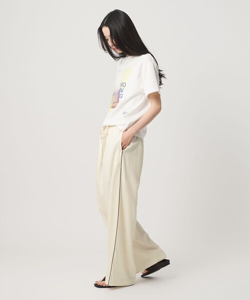 BEAUTY&YOUTH UNITED ARROWS(ビューティーアンドユースユナイテッドアローズ)の「ドット パイピング ワイド イージーパンツ ウォッシャブル/ライナー(その他パンツ・レディース・ライトブルー/ナチュラル・S/M)」の16枚目の写真