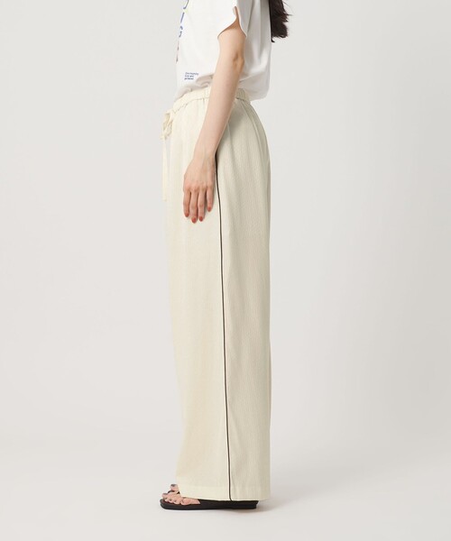 BEAUTY&YOUTH UNITED ARROWS(ビューティーアンドユースユナイテッドアローズ)の「ドット パイピング ワイド イージーパンツ ウォッシャブル/ライナー(その他パンツ・レディース・ライトブルー/ナチュラル・S/M)」の18枚目の写真