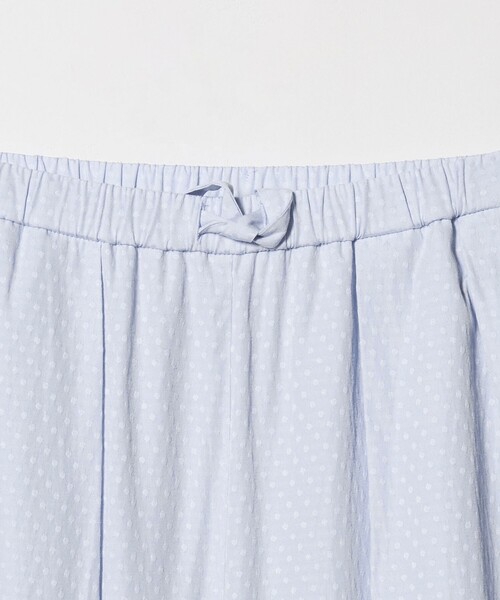 BEAUTY&YOUTH UNITED ARROWS(ビューティーアンドユースユナイテッドアローズ)の「ドット パイピング ワイド イージーパンツ ウォッシャブル/ライナー(その他パンツ・レディース・ライトブルー/ナチュラル・S/M)」の4枚目の写真