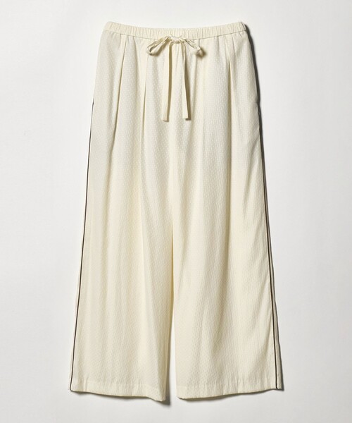 BEAUTY&YOUTH UNITED ARROWS(ビューティーアンドユースユナイテッドアローズ)の「ドット パイピング ワイド イージーパンツ ウォッシャブル/ライナー(その他パンツ・レディース・ライトブルー/ナチュラル・S/M)」の6枚目の写真