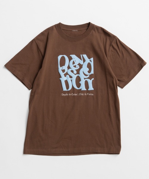 MAISON SPECIAL(メゾンスペシャル)の「Composed Logo T-Shirt/ComposedロゴTシャツ(Tシャツ/カットソー・レディース・ブラック/ブルー/ホワイト/ブラウン・FREE)」の18枚目の写真
