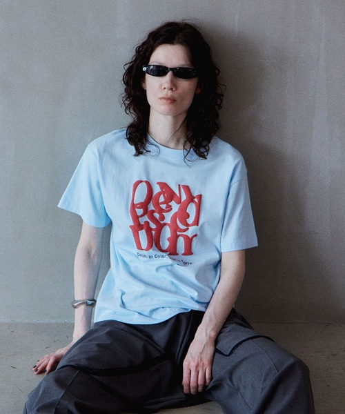 MAISON SPECIAL(メゾンスペシャル)の「Composed Logo T-Shirt/ComposedロゴTシャツ(Tシャツ/カットソー・レディース・ブラック/ブルー/ホワイト/ブラウン・FREE)」の16枚目の写真