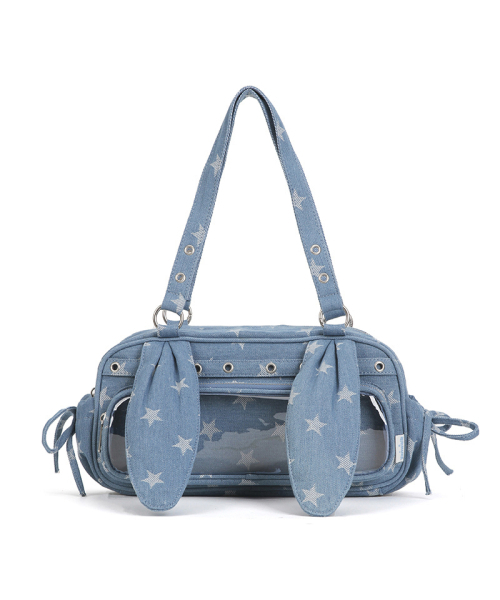 VANWALK（バンウォーク）の「Bunny Bunny Tote Bag [Denim]（ショルダーバッグ・レディース・ブルー・FREE）」の5枚目の写真