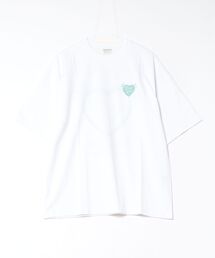 【CONTACT】バックプリントハートTシャツ 12629031