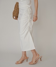 ［WATERSIDE＆DAILYWEAR］ドローストリング アレンジスカート KINO THE KEI