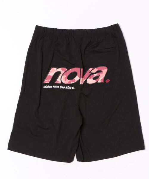 8(eight)(エイト)の「柄ロゴワッペンショートパンツ(その他パンツ・メンズ・ブラック/ピンク/アイボリー・MEDIUM/LARGE)」の4枚目の写真