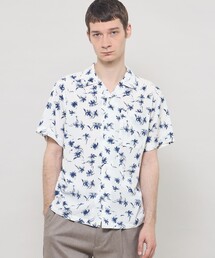 MACKINTOSH LONDON | 【WEB・一部店舗限定】プラムツリープリント半袖オープンカラーシャツ(シャツ/ブラウス)
